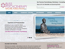 Tablet Screenshot of blisscounseling.com