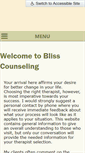 Mobile Screenshot of blisscounseling.org